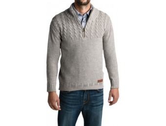 77% off Peregrine Guernsey Merino Wool Men's Sweater