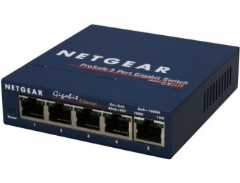 51% off NETGEAR ProSAFE 5-Port Gigabit Ethernet Switch