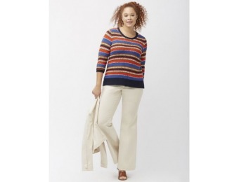 86% off Lane Bryant Plus Size Multi Stripe Sweater