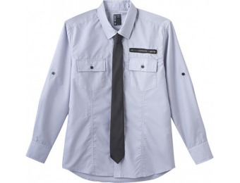 80% off Boys No Retreat School Uniform Button-Down Shirt