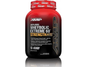 47% off GNC Pro Performance AMP Amplified Wheybolic Extreme