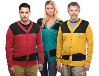 50% off Star Trek TNG Unisex Cardigans