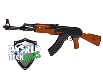 55% off AK-47 FPS-250 Airsoft Rifle With BB Shell Casings