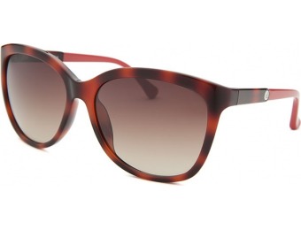 82% off Calvin Klein Women's Square Havana Sunglasses