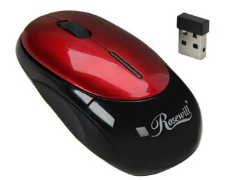 50% off Rosewill RM-7500 2.4GHz Wireless Traveling Mouse
