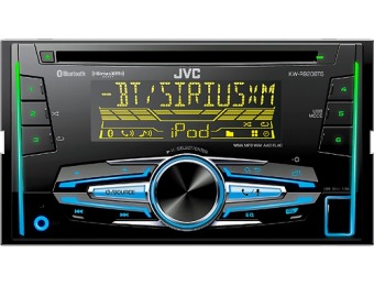 $60 off JVC Bluetooth In-Dash Receiver - iPod & Sat Radio Ready