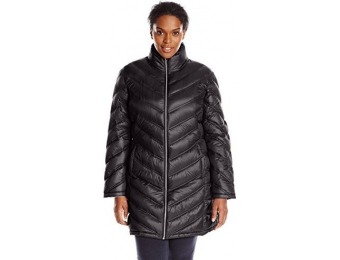 73% off Calvin Klein Plus-Size Quilted Packable Down Coat