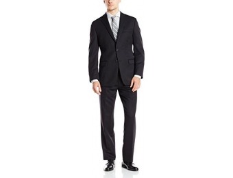 71% off Calvin Klein Men's Solid 2 Button Side Vent Slim Fit Suit