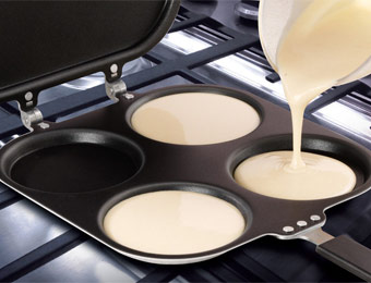 50% off Set of 2 Perfect Pancake Nonstick Pans