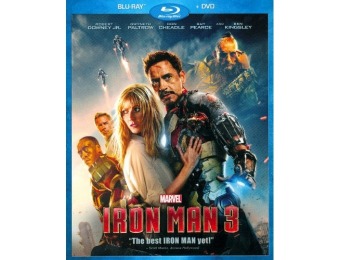 72% off Iron Man 3 (2 Discs) Blu-ray + DVD