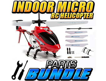 $81 off Gyro Phantom 3.5CH RC Helicopter w/ Replacement Parts
