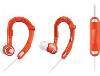 50% off Philips SHQ3305OR/27 Actionfit Sports Headphones