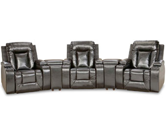 $800 off Simmons Tonto Onyx 3-Way Power Recliner