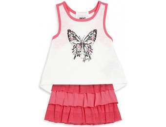 63% off DKNY Toddler's & Little Girl's Three-Piece Clothing Set