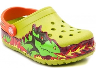 63% off Toddler Crocs Dragon Lights Sandal