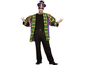 78% off Men's Mardi Gras King Costume Accessory, Purple