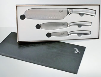 $60 off Emeril 3-Piece Knife Set w/ Storage box, 3 Styles