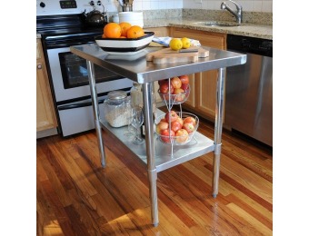 20% off Sportsman 24" x 49" Stainless Steel Utility Work Table