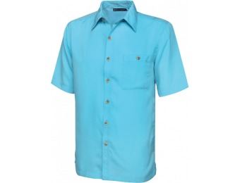 64% off West Marine Men's Anchor Woven Shirt, Blue