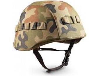 31% off NATO Military Surplus Flecktarn Camo Helmet with Kevlar