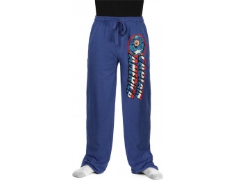 60% off Captain America Lounge Pants - Navy