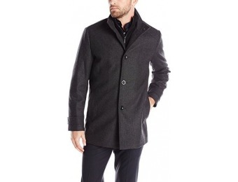70% off Kenneth Cole New York Men's Wool-Blend Coat