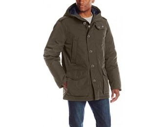 74% off Tommy Hilfiger Men's Poly Twill Full Length Hooded Parka