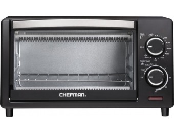 54% off Chefman 4-Slice Toaster Oven
