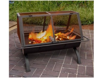 73% off Landmann Northwoods 35" Wood Burning Outdoor Fireplace