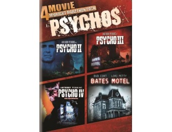 69% off 4 Movie Midnight Marathon Pack: Psychos (DVD)