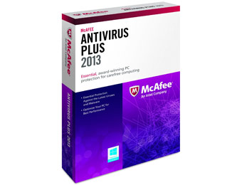 Free after $33 Rebate: McAfee AntiVirus Plus 2013 - 1 PC