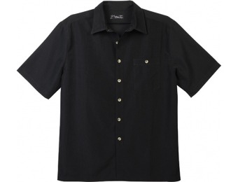 76% off Blacktip Men's Tuna Woven Shirt, Black