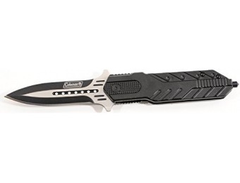 78% off Coleman Tactical Folding Knife, Liner Lock Assisted Opening