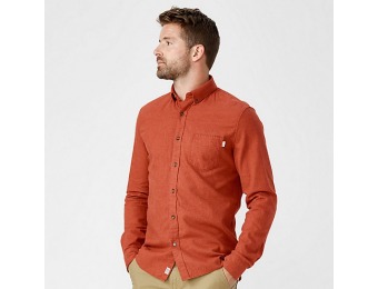 $30 off Men's Slim Fit Heathered Flannel Shirt