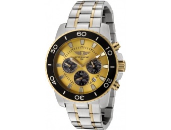 90% off I by Invicta Chronograph Two-Tone Stainless Steel Watch