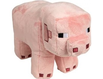 50% off Minecraft 12-inch Pig Plush