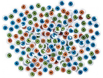78% off Realistic Wiggly Eyes - 300 Pieces