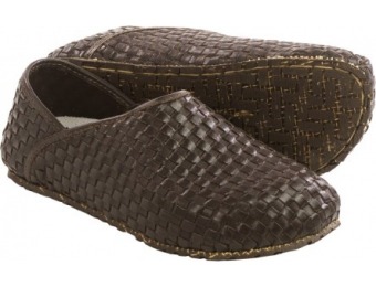 85% off OTZ Shoes 300GMS Woven Leather Slip-Ons Shoes