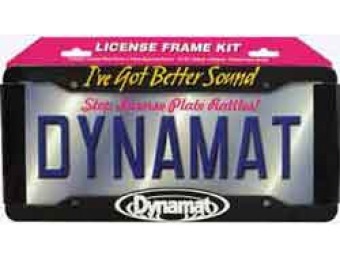 51% off Dynamat Mobile Xtreme License Plate Kit