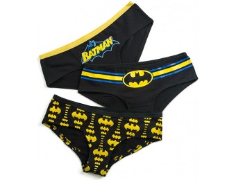 50% off Batman Glow-in-the-Dark 3-Pack Panties