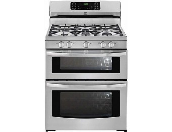 $570 off Kenmore 78143 Double-Oven Gas Range Stainless Steel