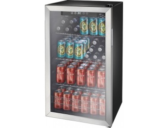 $70 off Insignia 115-Can Beverage Cooler - Stainless Steel/Black