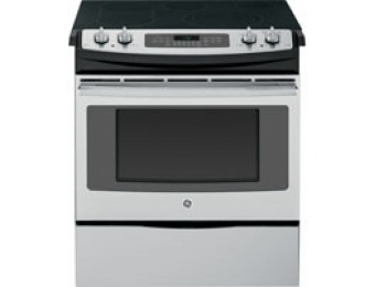 $620 off GE Stainless Electric Convection Range JS750SFSS