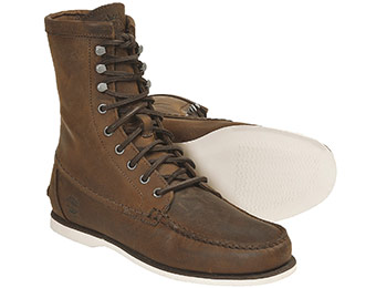 $120 off Timberland Heritage Men's Handsewn Leather Boots