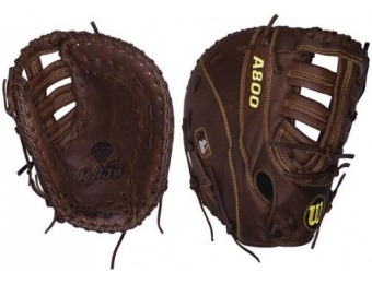 50% off Wilson A800 12-Inch Game Ready SoftFit First Base Mitt