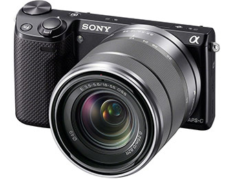 $300 off Sony NEX-5RK 16.1 MP Compact 18-55mm Digital Camera