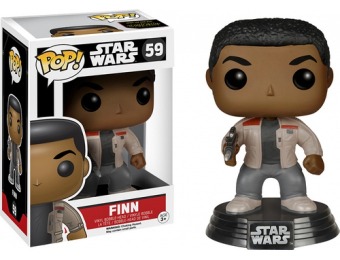 62% off Funko Star Wars: Episode VII Finn Pop! Vinyl Bobble Head Figure