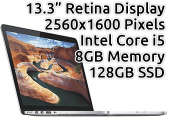 $200 off Apple MacBook Pro 13.3" Laptop Retina Display MD212LL/A