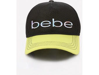 50% off Bebe Logo Mesh Ball Cap