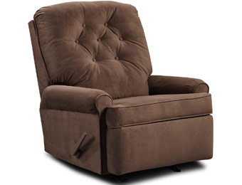 $320 off Simmons Avon Microfiber Rocker/Recliner Chair